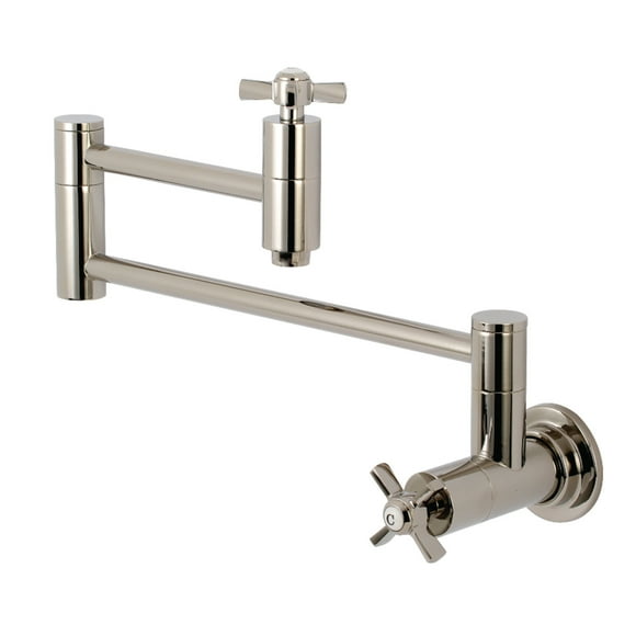 Kingston Brass KS4108DKL Kaiser Pot Filler Brushed Nickel Kingston Brass KS4108DKL Kaiser Pot Filler Brushed Nickel